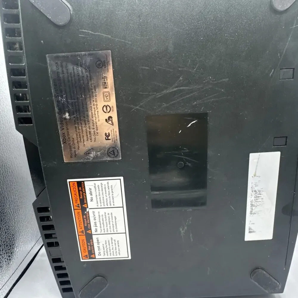 Original Xbox Console For Parts/Repair - With Controller S, Halo 2 & MW2 Guide
